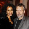 Virginie Silla et Luc Besson lors du cocktail organisé pour la présentation du film The Lady à Paris au Park Hyatt le 22 novembre 2011