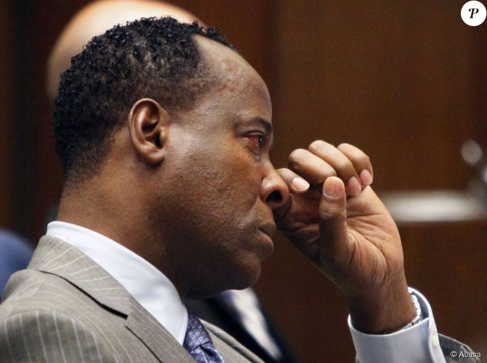 Conrad Murray lors de son procès le 27 septembre 2011 à Los Angeles