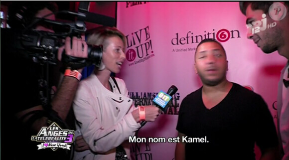 Kamel dans les Anges de la télé-réalité 3, jeudi 24 novembre 2011, sur NRJ 12