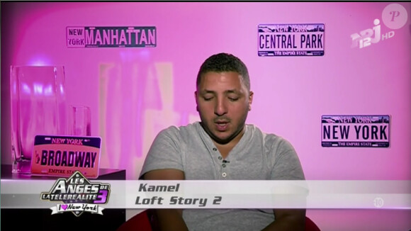 Kamel dans les Anges de la télé-réalité 3, jeudi 24 novembre 2011, sur NRJ 12