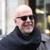 Bruce Willis en pleine séance shopping avec ses filles le 25 novembre 2011 à Paris