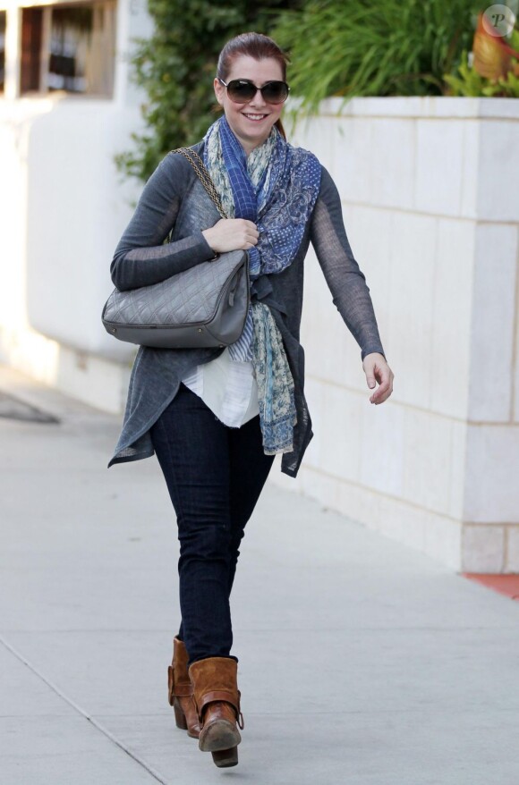 Alyson Hannigan à Los Angeles, le 24 novembre 2011.