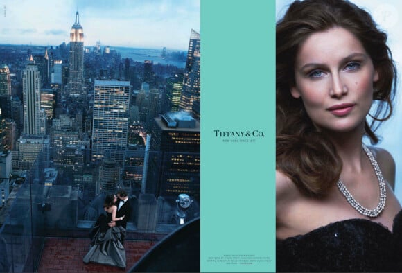 Laetitia Casta pour la publicité Tiffany & Co