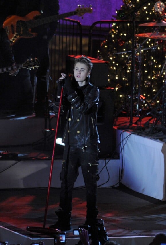 Justin Bieber le 23 novembre 2011 à New York