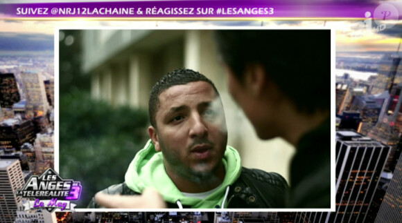 Kamel dans son premier film dans les Anges de la télé-réalité - Le Mag, lundi 28 novembre 2011, sur NRJ 12