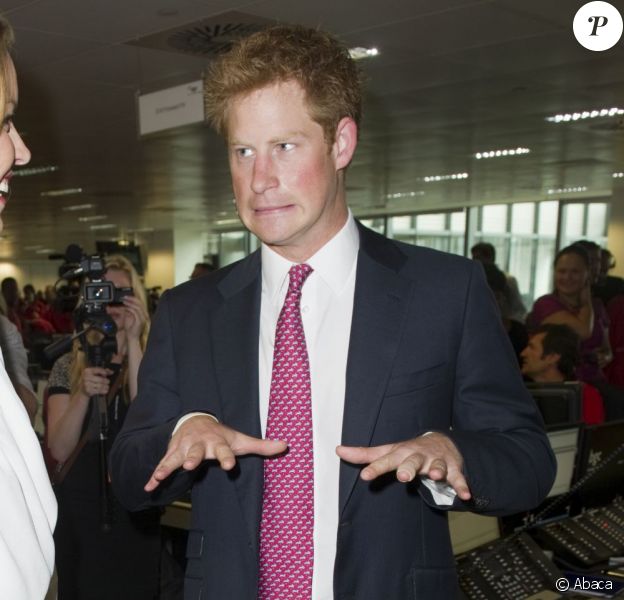 Le prince Harry le 12 septembre 2011 à Londres