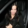 Courteney Cox dévoile une partie de ses sous-vêtements, à Los Angeles le 28 novembre 2011