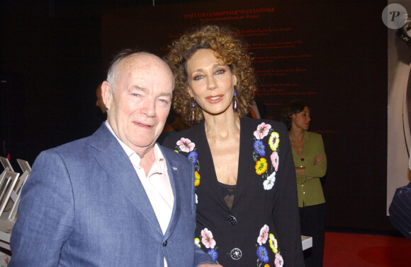 François Lesage et Marisa Berenson le 1er juillet 2004