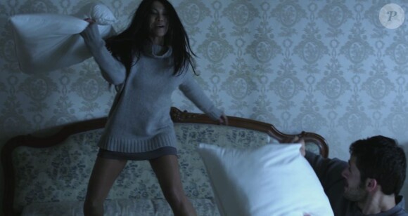 Image extraite du clip Mon meilleur amour d'Anggun, réalisé par Roy Raz, décembre 2011.