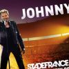 Affiche de Johnny Hallyday pour sa tournée 2012 et ses dates au Stade de France, les 15, 16 et 17 juin 2012.