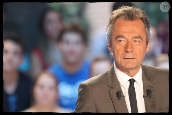 Michel Denisot en septembre 2011 sur le plateau du Grand Journal de Canal+.