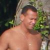 Alex Rodriguez alias A-Rod profite de ses proches durant des vacances à Miami à la fin du mois de novembre 2011