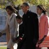 La famille Obama à Washington, le 11 décembre 2011.