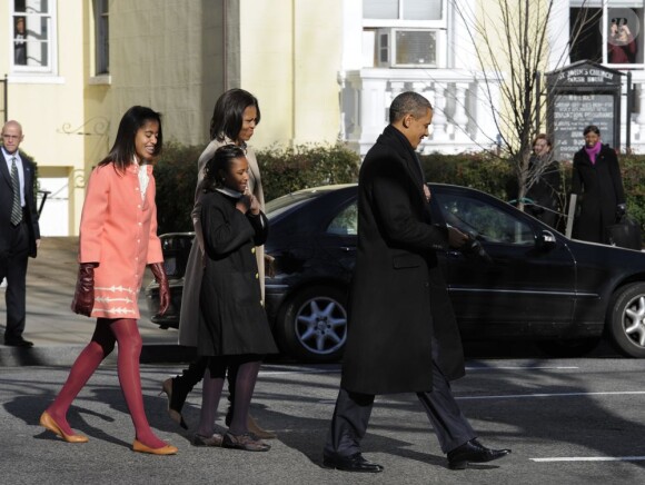 Les Obama à Washington, le 11 décembre 2011.