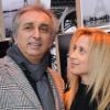 Lara Fabian et Gérard Pullicino pour la remise du Prix de l'hôtel de Sers, à Paris, le 14 décembre 2011.