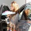 Jessica Alba et sa petite Honor, à Los Angeles, le vendredi 16 décembre 2011.