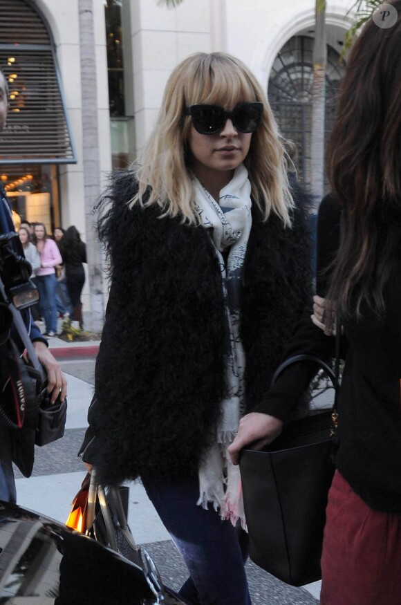 Nicole Richie à Los Angeles le 20 décembre 2011