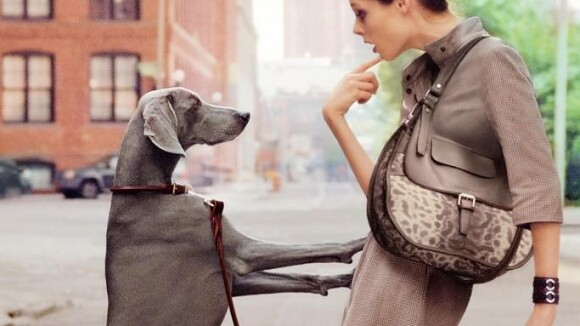Coco Rocha : Une femme Longchamp qui a du chien