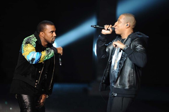 Kanye West et Jay-Z à New York, le 9 novembre 2011.
