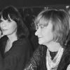 Juliette Gréco entourée de Jacques Chazot et Françoise Sagan dans les 70 à Paris.