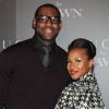 LeBron James et sa compagne Savannah Brinson le 17 septembre 2009 à New York