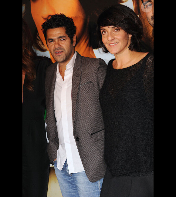 Jamel Debbouze et Florence Foresti le 21 novembre 2011