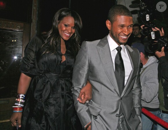 Usher Tameka en 2008