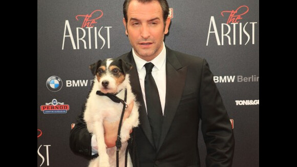 Jean Dujardin : Sans Bérénice Bejo, il se console avec son chien Uggie