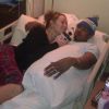 Mariah Carey, au chevet de son époux Nick Cannon, hospitalisé, le 4 janvier 2012.