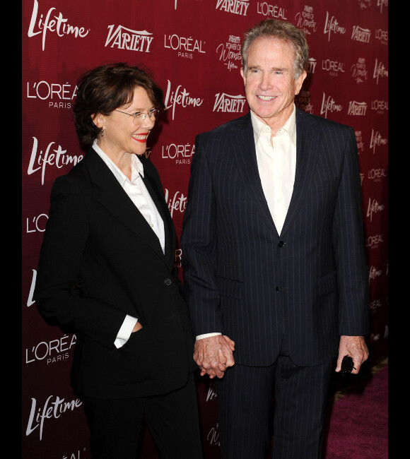 Annette Bening et Warren Beatty, à Los Angeles en septembre 2011.