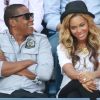 Beyoncé Knowles et JAy-Z lors de l'US Open à New York le 12 septembre 2011