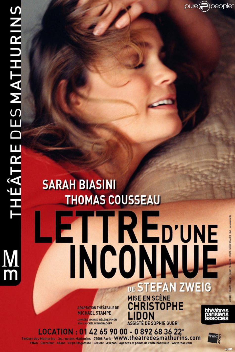 Lettre d une promo inconnue