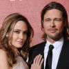 Angelina Jolie et Brad Pitt le 9 janvier 2012 au festival de cinéma de Palm Springs