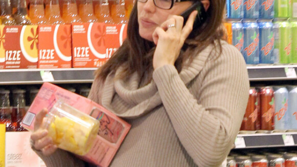 Jennifer Garner, enceinte, affiche une petite mine