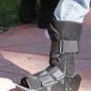 Le pied blessé d'Halle Berry, le vendredi 13 janvier 2012.