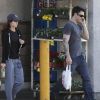 Megan Fox et Brian Austin Green, décontractés, à Los Angeles.
