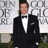 Colin Firth aux Golden Globes, le 15 janvier 2012 à Los Angeles.