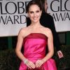 Natalie Portman aux Golden Globes, le 15 janvier 2012 à Los Angeles.