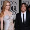 Nicole Kidman et Keith Urban aux Golden Globes, le 15 janvier 2012 à Los Angeles.