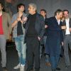 Richard Anconina, Bruno Solo, Max Boublil et Enrico Macias à la première de La Vérité si je mens 3 au Kinepolis de Lomme dans le nord de la France le 16 janvier 2012 