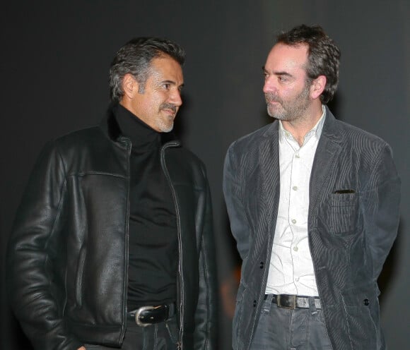 José Garcia et Bruno Solo à la première de La Vérité si je mens 3 au Kinepolis de Lomme dans le nord de la France le 16 janvier 2012 