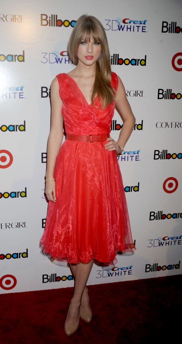 Taylor Swift à New York, le 2 décembre 2011.