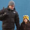 Matthew Broderick escorte son fils James Wilkie à l'école. New York, le 19 février 2012.