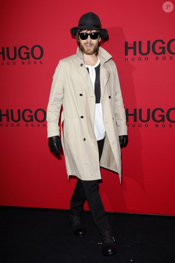 Jared Leto lors de l'événement Hugo Boss à Berlin le 19 janvier 2012