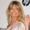La ravissante Goldie Hawn se muait en sirène dans une robe couleur chair lors du gala de l'amfAR à Antibes, le 19 mai 2011.