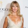 La ravissante Goldie Hawn, 66 ans, pas effrayée d'arborer des décolletés profonds comme lors du Festival de Cannes en mai 2011.