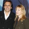 Emmanuel Chain et son épouse Valérie lors de la première de La Taupe à l'UGC Normandie à Paris le 20 janvier 2012
 