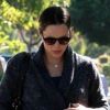 Jennifer Garner, enceinte, sort de chez elle à Los Angeles, le 26 janvier 2012