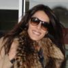 Sofia Essaïdi arrive à Nice, le 27 janvier 2012