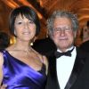 Monsieur et madame Laurent Dassault lors de la soirée de gala au château de Versailles, au profit de l'association AVEC (Association pour la vie espoir contre le cancer), le 30 janvier 2012